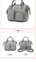 Bolso de la madre y el bebé para los productos para bebés, bolso de hombro doble, bolso de hombro de la mamá - details 6