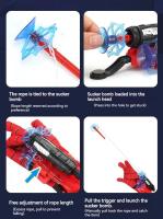 Juego de 1 Tirador de telaraña para niños, de Spiderman Juego, diversión Juego educativo para niños, lanzador de muñeca, Juego de araña, Héroe de Cosplay, lanzador de muñeca, regalo - details 4