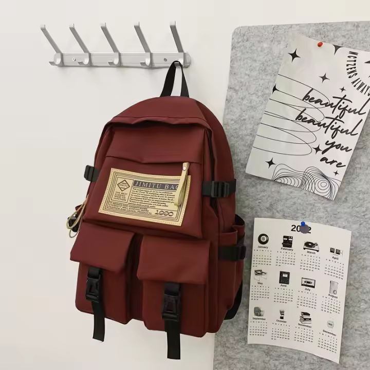 Mochila Escolar Impermeable 2022 Gran Capacidad para Estudiantes de Universitario y Secundaria - 1