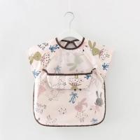 Babero de manga larga para bebé, bufanda con estampado de dibujos animados, impermeable, paño para eructar - details 10