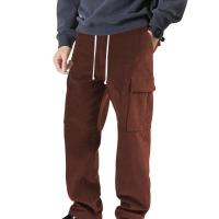 Pantalones rectos de primavera para hombre, pantalones casuales de pana, pantalones masculinos - details 3