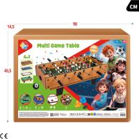 Mesa de Juegos Conversible de Madera Futbolín y Billar en Uno 12 Juegos para Niños y Adultos - details 25
