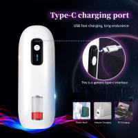 Masturbador masculino automático, potente vibrador Digital para mamada, hine, fuerte vibración, coño Real, Juguetes sexuales - details 7