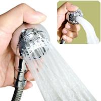 Práctico rociador de ducha para mascotas con ahorro de agua, cabezal de ducha de mano ajustable para perros, aspersor de limpieza de plástico para lavado de gatos en el hogar - details 2