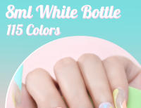 Esmalte de Uñas Clou Beaute 180 Colores Kit de Esmalte de Gel Semi Permanente 8ml 10pcs/Lote Botella de Vidrio UV Para Arte de Uñas Marca Clou Beaute Hecho en China Continental - details 0