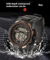 SHUNWAY Reloj electrónico multifuncional para hombre, resistente al agua, para deportes de adultos, a la moda, para exteriores - details 2