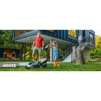 Litheli Cortacésped inalámbrico de 13 pulgadas, 5 alturas, cortacésped eléctrico de 20 V para jardín y patio, con motor sin escobillas, batería de 4,0 Ah y - details 14