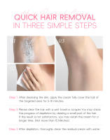 LAIKOU Crema depilatoria áreas íntimas crema depiladora indolora salud removedor de cabello inhibidor de crecimiento cuidado del cuerpo de mujer 50g - details 8