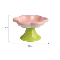 Bol de Cerámica de Gato con Protección Cervical Alta Basin de Alimentos para Mascotas con Seguridad para Patas - details 0