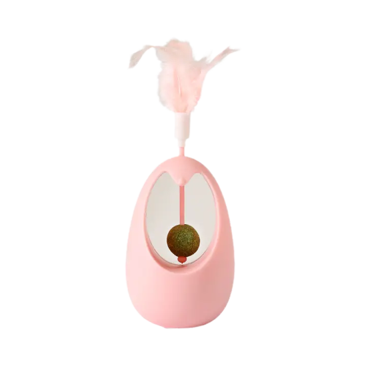 Vaso de bola de hierba gatera, piruleta para gato, rompecabezas para gato, limpieza de dientes Molar, Polygonum Multiflorum, aperitivos para gatos, suministros de juguetes para gatos - 1