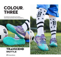 Zapatos de fútbol del mismo estilo para hombres y mujeres, uñas rotas, césped artificial en acción, competencia de entrenamiento, tecnología transpirable antideslizante - details 15