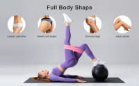 Bandas Elásticas de Yoga y Fitness Unisex Resistance Loop de 105lb para Equipo de Gimnasio en Casa Circulo de Cintura y Cuadrico para Entrenamiento - details 13