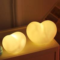 1 unidad. Bonita luz nocturna de corazón, lámpara LED de vinilo para dormir, luz nocturna táctil para mesita de noche para guardería, regalo de feliz cumpleaños para habitación de niños - details 3