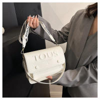 Bolso sencillo con estilo de oso español para mujer, bolso de hombro tipo bandolera versátil a la moda de seda color melocotón - details 19
