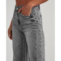 Pantalones vaqueros de cintura alta para mujer moda coreana Haruku Cowboy calidad R pantalones - details 7
