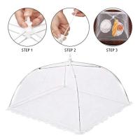 Cubierta de malla plegable para alimentos, paraguas antimosquitos, transpirable, accesorios de cocina - details 2