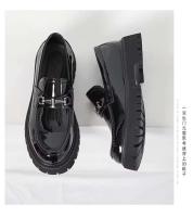 Zapatos casuales de cuero de vestir de diseñador para hombre, fáciles de usar, talla grande, nueva punta redonda alta - details 6
