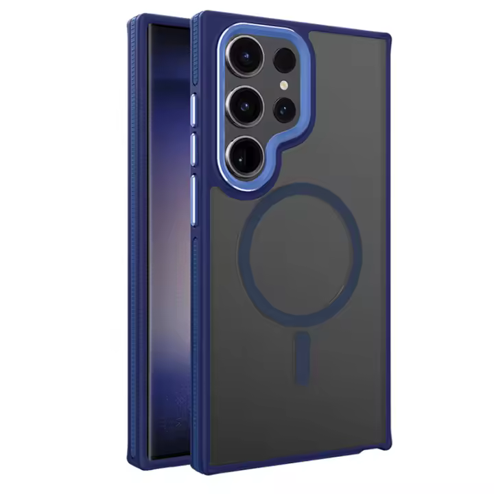 Funda protectora para Galaxy S24, cubierta magnética mate, ultra agradable para la piel - 1