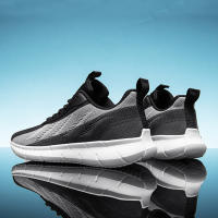 Zapatos para correr informales de malla para hombre, transpirables, tejidos con mosca de verano - details 3