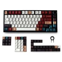 Mixed Light R1 Kecycaps PBT Material 129 Keys Dye-Sub Cherry Profile Keycaps for 61/87/104/108 Mx Switch nical Keyboard - details 0