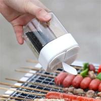 Dispensador de plástico 4 en 1, recipiente con tapa sellada, mezclador de condimentos, caja de especias VIE y cocina para acampar - details 0