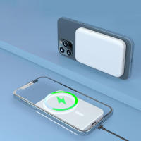 PowerBank MagSafe 3000mAh ~ 10000mAh 10W Energía móvil inalámbrica magnética portátil para iPhone12~16 - details 2