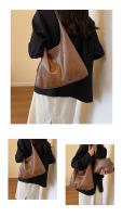 Bolso de hombro de cuero suave para niño y madre, bolso de mano de gran capacidad, viaje, moda, informal, Nuevo - details 5