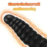 Leten Plug de Anal Gigante Masajeador de Prostata Expansador Estimulador de Zona Griatal - details 1