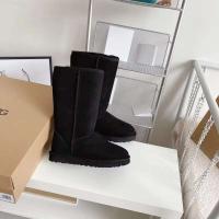 2023 Invierno Nuevo cuero de vaca, lana, aislamiento de lana, parte inferior antideslizante, botas de nieve de barril alto - details 5