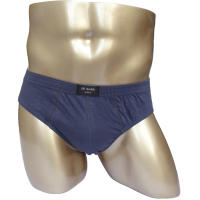 6 unids/lote nueva venta directa de fábrica sólida para hombre 100% algodón ropa interior de Bikini para hombre ropa interior Sexy para hombre - details 5