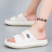 2024 Night Glow Shit Feeling Suela gruesa de EVA para el hogar para hombres Una línea para uso externo con zapatillas antideslizantes - details 20