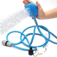 Pistola de Ducha para Perros con Rociador de Alta Presión Ajustable para Mascotas Herramienta de Limpieza y Masaje de Agua de Espuma con Jabón Material de Silicona Apto para Todos los Tipos de Piel - details 5