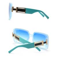 Toyear-gafas de sol cuadradas de diseñador de marca de lujo para mujer y hombre, gafas de sol Vintage con montura grande, gafas de viaje para conducir, tonos ins, UV400 - details 10