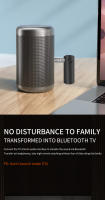 Transmisor receptor de Audio 2 en 1 con Bluetooth 5,4, adaptadores inalámbricos de música estéreo de 3,5mm, AUX con adaptador de auriculares para TV y PC - details 4