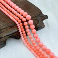 3mm 4mm 6mm 7mm Rosa Natural mar bambú Coral suelta DIY joyería al por mayor espaciador cuentas redondas - details 2