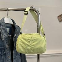 Bolso cuadrado de nailon de secado rápido, bandolera de gran capacidad, bandolera con cremallera, Color sólido, riñonera versátil para estudiante - details 10