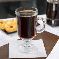 Tazas transparentes para té con mango, vaso de vidrio para zumos de whisky, diseño resistente al calor, taza decorativa - details 5