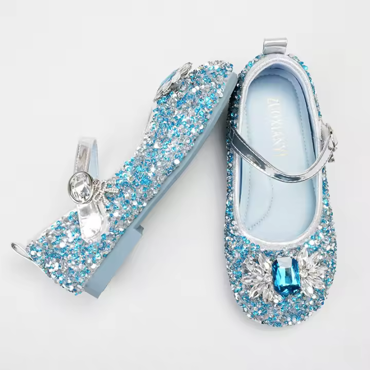 Nuevas flores casuales para niños de niña, zapatos individuales de suela blanda para bebé perla - 1