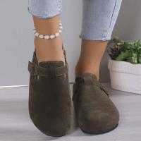 Zapatos de corcho para hombre y mujer, zapatillas de Punta cerrada, zuecos de corcho, sandalias de jardín - details 3