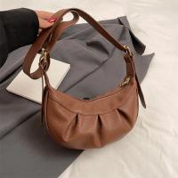 Bolso cruzado plisado de estilo coreano, bolso ligero de Color sólido de PU, bolso de mano de cuero suave, bolso de hombro para mujer - details 32