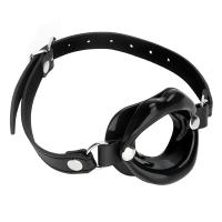 Atracción Sexual para Parejas SM Bondage Abierto Boca Gag Anillo Oral Fijación Caucho Producto Adulto Fetish Restricciones Cuero - details 5