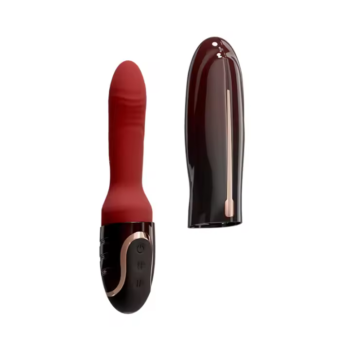 Juguetes sexuales, Pistola de masaje telescópica automática, temperatura constante inteligente, control de aplicaciones, aparato de masturbación femenina - 1
