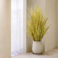 1 unidad de caña artificial, cebolla falsa grande, mechones de plantas verdes tropicales, césped de PVC, decoración de jardín y oficina de bodas - details 5