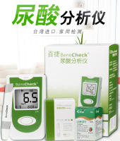 Medidor de ácido úrico Bene Check, tiras reactivas, sistema de medición para la salud, máquina para la gota, artritis, kit de autoprueba - details 0