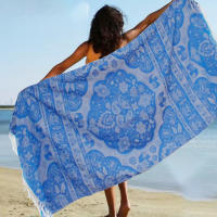 Toalla de Playa Jacquard Impresa Secado Rápido, Compacta, Absorbente y Ligera - details 0