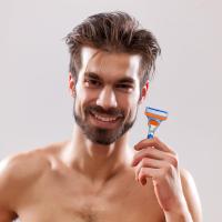 Recargas de cuchilla de afeitar para hombres y mujeres, Kit de afeitado Manual, afeitado perfecto, 4/8/12/16 - details 4