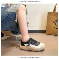Moda 2025 nuevos zapatos de mujer versátiles transpirables zapatos deportivos casuales de moda con suela gruesa rango de tamaño adulto - details 3