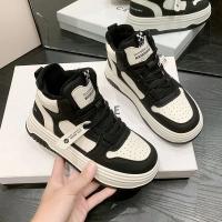 Zapatos de suela gruesa para mujer, zapatillas deportivas vulcanizadas de terciopelo con plataforma, de alta calidad, informales, invierno, 2024 - details 4