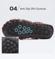 Sandalias suaves de verano para hombre, zapatillas informales de cuero para exteriores, antideslizantes, ligeras y cómodas, zapatos deportivos de playa - details 8