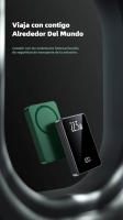 PowerBank (batería externa) MagSafe 10000mAh~ 20000mAh 22.5W + PD20W + 15W carga inalámbrica Tipo-C * 1 - details 11